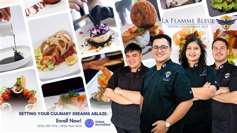 culinary school in iloilo|La Flamme Bleue Center for Culinary Arts .